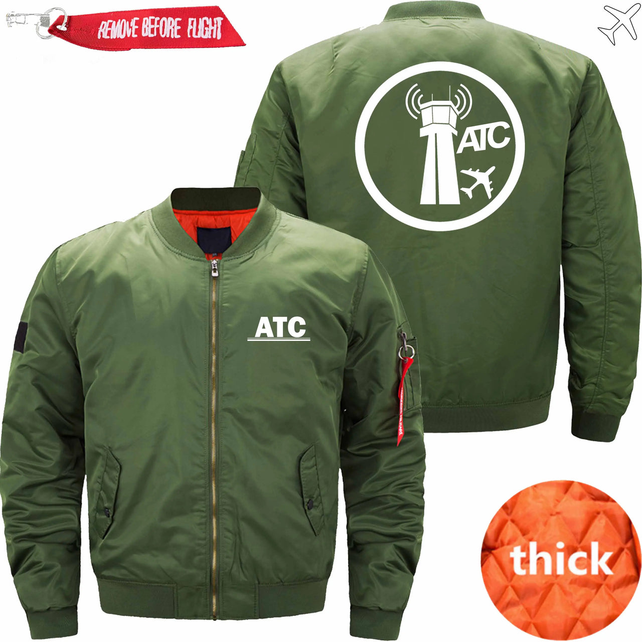 ATC Ma-1 Bomber Jacket Flight Jacket Aviator Jacket THE AV8R