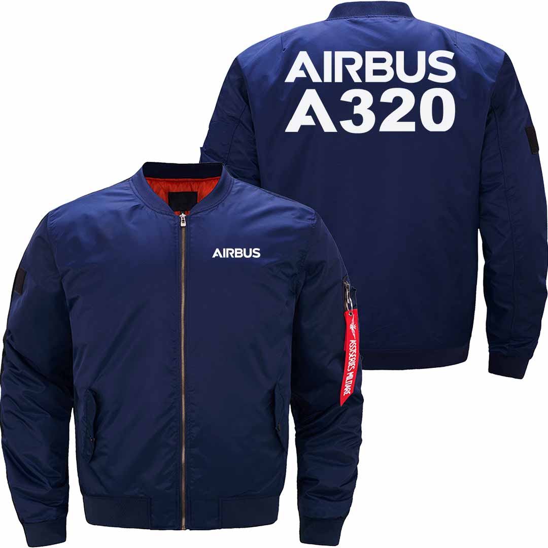 AIRBUS A320  Ma-1 Bomber Jacket Flight Jacket Aviator Jacket THE AV8R